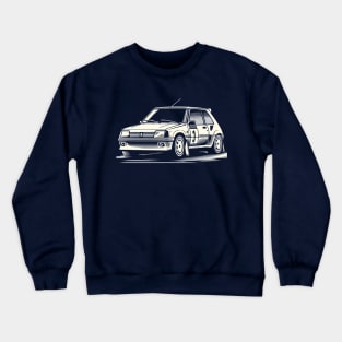 Peugeot 205 Rally Car Crewneck Sweatshirt